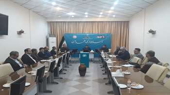 جلسه‌ی هیئت اندیشه‌ورز آب، منابع طبیعی و محیط زیست استان همدان